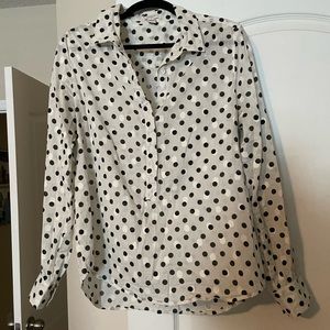 J.Crew Polka dot blouse